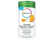 Vitamin C Slices Gummies Rainbow Light 90 Chewable