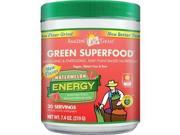 Green Superfood Energy Drink Powder Watermelon 30 Servings Amazing Grass 7.4 oz 210 g Powder