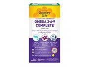 Ultra Concentrated Omega 3 6 9 Country Life 180 Softgel