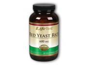 Red Yeast Rice 600 mg LifeTime 120 VegCap