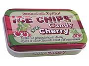 Cherry Sour Ice Chips Candy 1.76 oz Candy