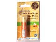 Pure Shea Butter Lip Balm Orange Cream Out Of Africa 0.15 oz Lip Balm
