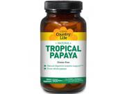 Natural Tropical Papaya Country Life 500 Chewable