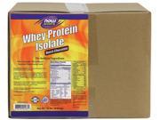 Whey Protein Isolate Dutch Chocolate Now Foods 10 lbs Powder