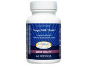 Simply Milk Thistle Enzymatic Therapy Inc. 60 Capsule