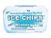 Hand Crafted Candy Tin Wintergreen Ice Chips Candy 1.76 oz Candy