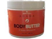 Adama Body Butter Citrus Blossom Zion Health 4 oz Cream