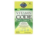 Vitamin Code K Complete Garden of Life 60 Capsule