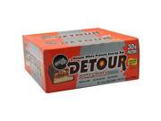 Detour Bar Lower Sugar Caramel Peanut Box Forward Foods 12 Bars Box
