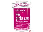 Teen Girls Daily Multivitamin Michael s Naturopathic 60 Capsule