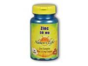 Zinc 50mg Vegetarian Nature s Life 100 Tablet