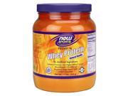 NOW? Sports Whey Protein Vanilla with Glutamine 1.2 lbs 544 Grams by NOW