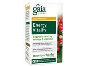 Energy and Vitality Gaia Herbs 60 VegCap