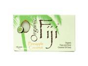 Organic Pineapple Coconut Soap Bar Organic Fiji 240 gram Bar Soap