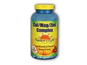 Calcium Magnesium Zinc Mineral Complex Nature s Life 250 Capsule