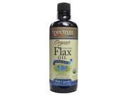 Organic Flax Oil High Lignan Spectrum Essentials 24 oz Oil