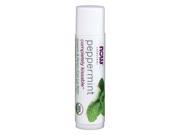 Peppermint Lip Balm Organic Now Foods 0.15 oz Balm
