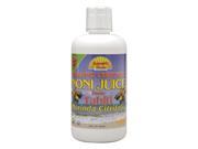 Organic Tahitian Noni Raspberry Flavor Dynamic Health 32 oz Liquid