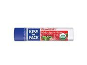 Organic Lip Balm Strawberry Kiss My Face 0.15 oz Lip Balm