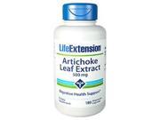 Artichoke Leaf Extract 500 mg Life Extension 180 Capsule