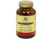 Natural Cranberry with Vitamin C Solgar 60 VegCap