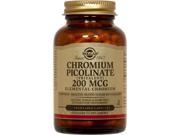 Chromium Picolinate 200mcg Solgar 180 Capsule