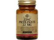 Zinc Picolinate 22mg Solgar 100 Tablet