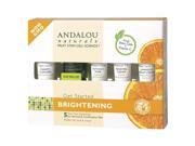 Get Started Brightening Kit Andalou Naturals 5 pc Kit