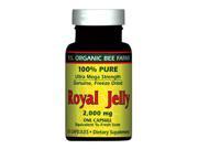100% Pure Freeze Dried Fresh Royal Jelly 2000 mg YS Eco Bee Farms 35 Capsule