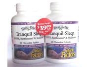 Stress Relax Tranquil Sleep Bonus Pack Natural Factors 60 60 Chewable