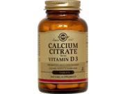Calcium Citrate with Vitamin D Solgar 120 Tablet
