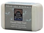 Soap Dead Sea Salt One With Nature 7 oz Soap