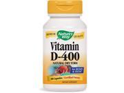 Vitamin D 400 IU Dry Nature s Way 100 Capsule