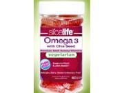 Slice of Life Adult Gummies Omega 3 with Chia Seed Hero Nutritional 60 Chewable