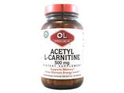 Acetyl L Carnitine 500mg Olympian Labs 60 Capsule