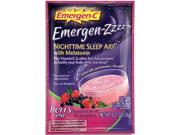 Emergen Zzzz Nighttime Berry PM Alacer 24 Packets Box