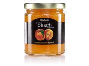 Peach Fruit Jam XyloBurst 10 oz Glass Jar
