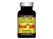 100% Pure Freeze Dried Fresh Royal Jelly 60 000 mg YS Eco Bee Farms 2.0 oz Powder