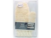 Sisal Deluxe Hand Glove Knitted Style Firm Hand Made Firm Bass Brushes 1 Gloves