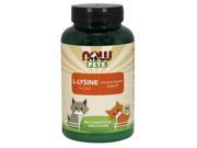 NOW Pets L Lysine Pure Powder Now Foods 8 oz Liquid