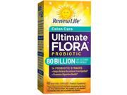 Ultimate Flora Colon Care Probiotic 80 Billion Renew Life 60 VegCap