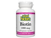 Biotin 1000 mcg Natural Factors 90 VegCap