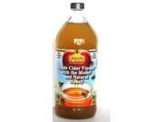 Apple Cider Vinegar w Mother Honey Natural Glass Dynamic Health 32 oz Liquid