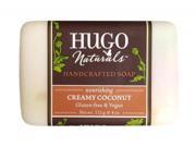Bar Soap Creamy Coconut Hugo Naturals 4 oz Bar