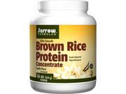 Ultra Smooth Brown Rice Protein Concentrate Vanilla Flavor Jarrow Formulas 16 oz Powder