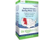 Regional Allergies Rocky Mtns. U.S. Dr King Natural Medicine 2 oz Liquid