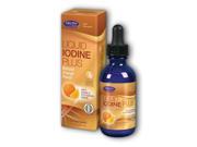Liquid Iodine Plus Orange Life Flo Health Products 2 oz Liquid