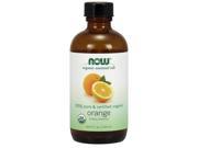 Orange Oil Organic Now Foods 4 oz Oil