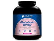 Metabolic Whey 100% Premium Whey Protein Strawberry MRM Metabolic Response Modifiers 5 lbs Powder