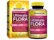 Ultimate Flora Vaginal Support 50 Billion Renew Life 60 VegCap